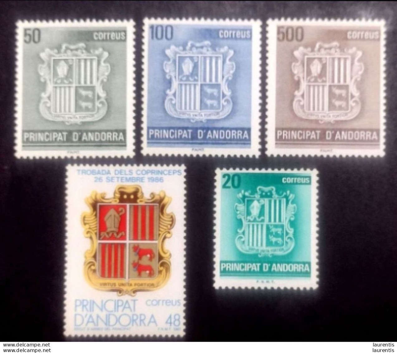 D13043  Coats Of Arms - Andorra MNH - 1,85 (14) - Briefmarken
