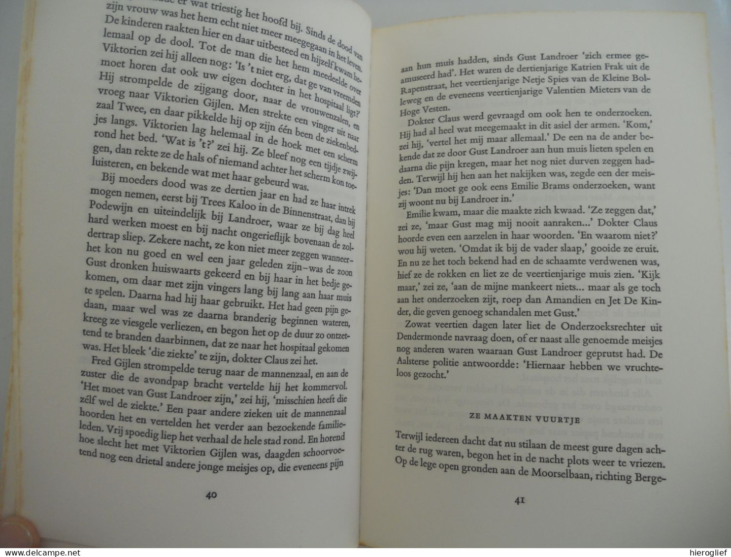 Het Jaar 1901 Door Louis Paul Boon Het Leven In De Fabrieksstad Aalst Bende De Zwarte Hand Erembodegem Vlaams Schrijver - Literatuur