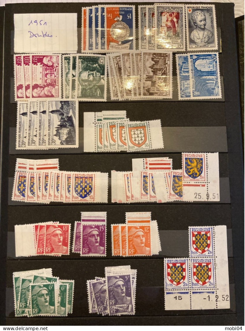 Année Incomplète - 1951-Doubles - 1950-1959