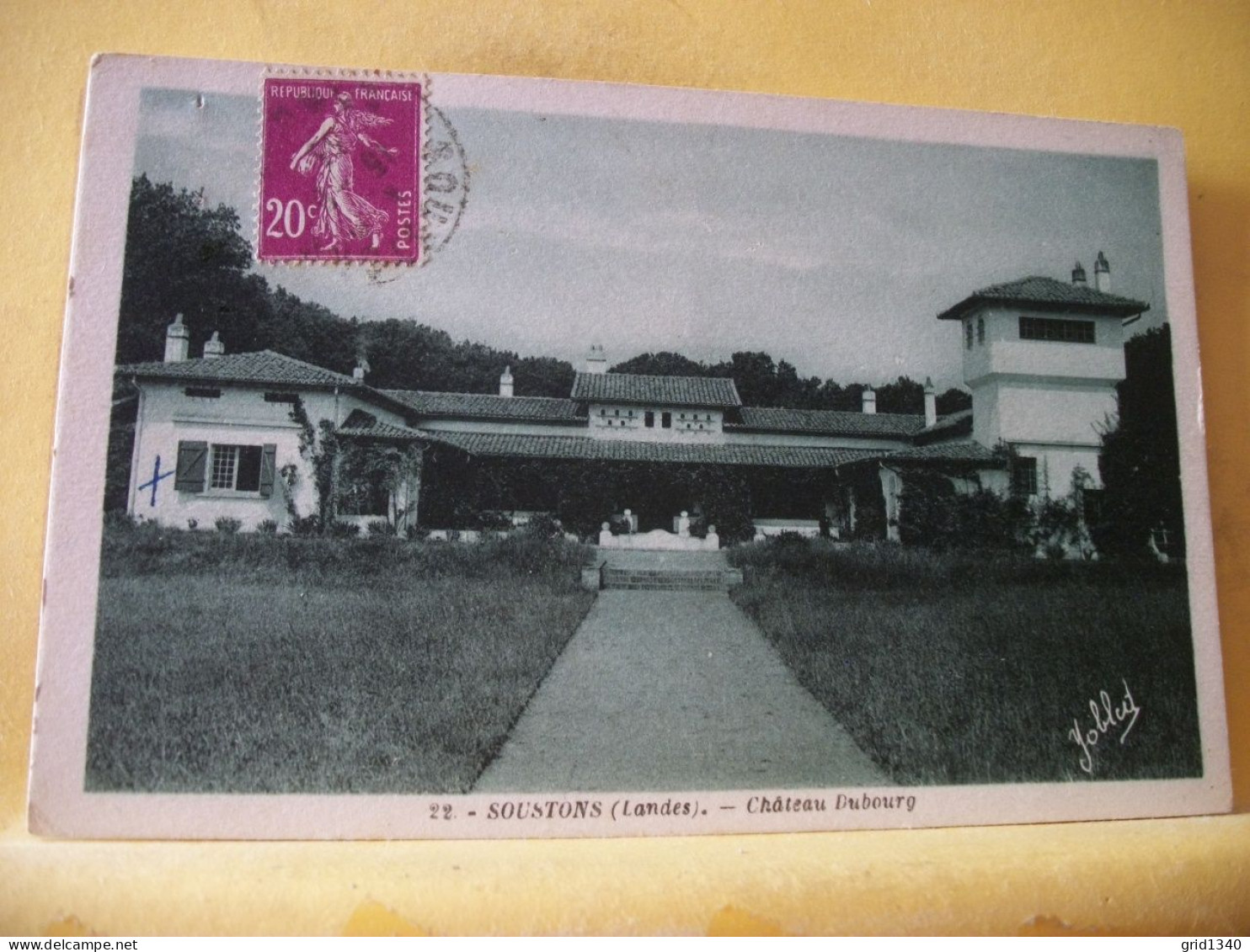 40 3183 CPA - 40 SOUSTONS - CHATEAU DUBOURG - Soustons