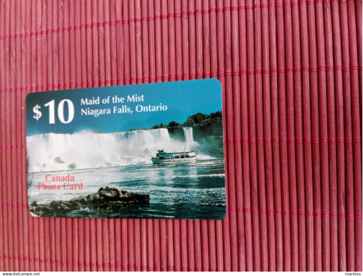 Prepaidcard Canada $ 10 Mint 2 Photos Rare - Canada