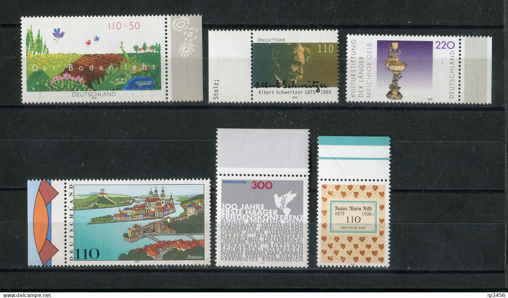 "BUNDESREPUBLIK DEUTSCHLAND" Partie Mit Verschiedenen Ausgaben ** (R0127) - Vrac (max 999 Timbres)