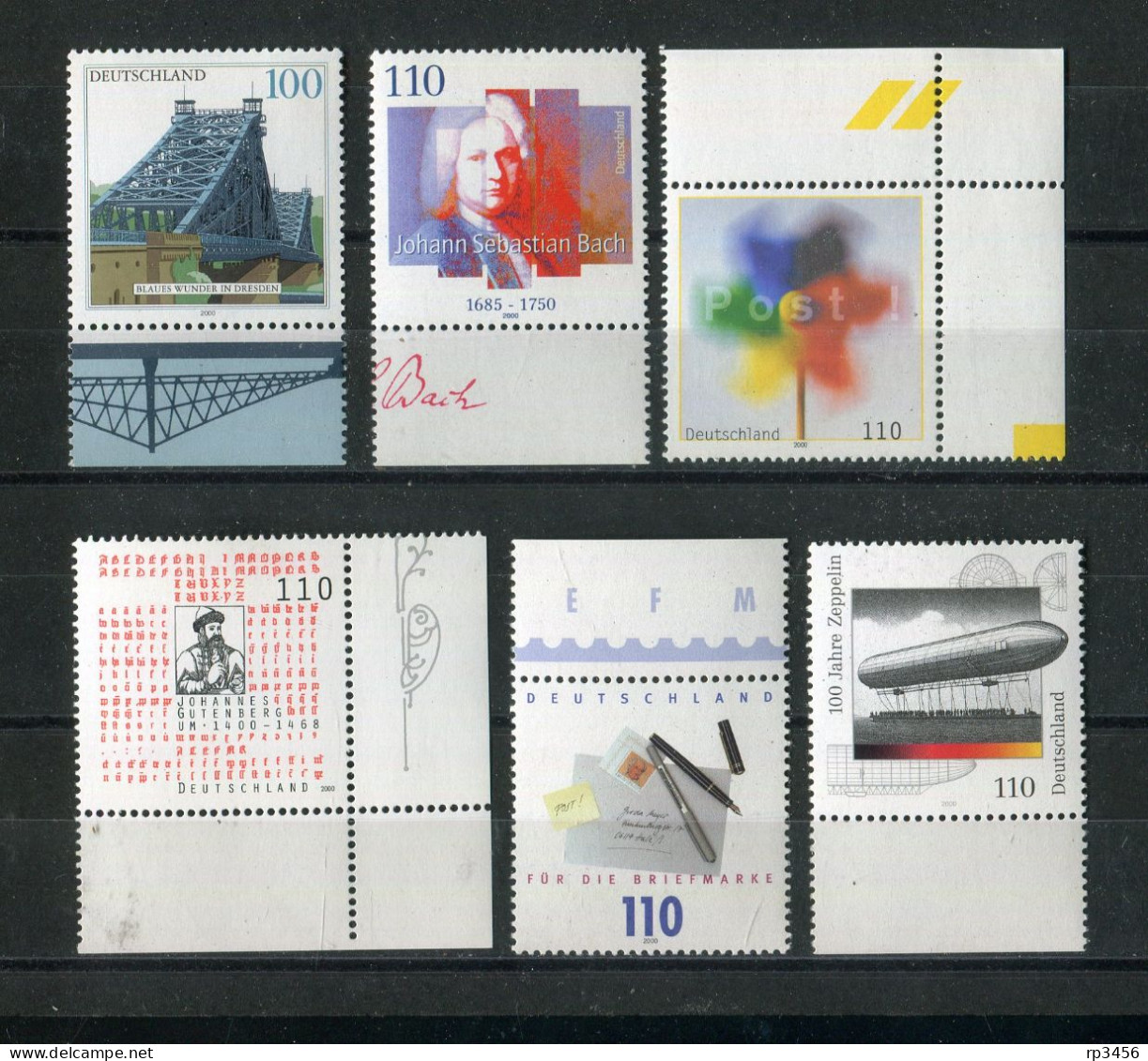 "BUNDESREPUBLIK DEUTSCHLAND" Partie Mit Verschiedenen Ausgaben ** (R0127) - Lots & Kiloware (mixtures) - Max. 999 Stamps