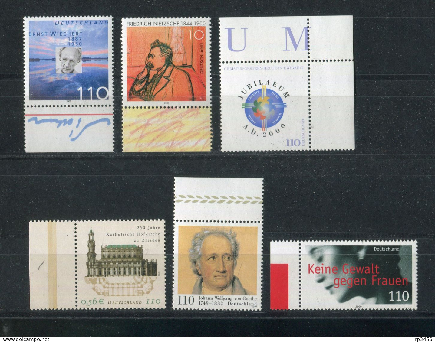 "BUNDESREPUBLIK DEUTSCHLAND" Partie Mit Verschiedenen Ausgaben ** (R0127) - Lots & Kiloware (mixtures) - Max. 999 Stamps