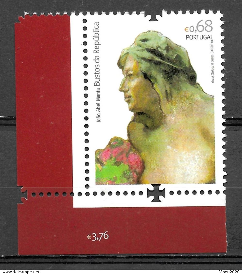2010 - Afinsa Nº 3989 - Centenário Da República - Bustos Da República - 2º Grupo - Ungebraucht