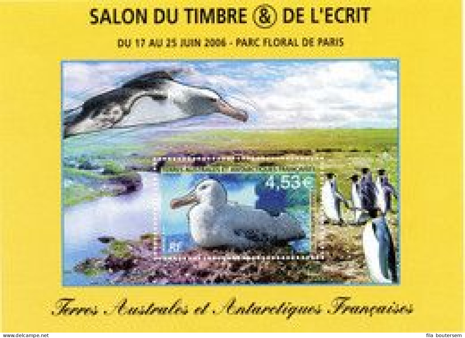 TAAF 2006 - Grand Albatros Feuillet Neuf - N° BF 15 - Cote 18,00 Euros - Unused Stamps