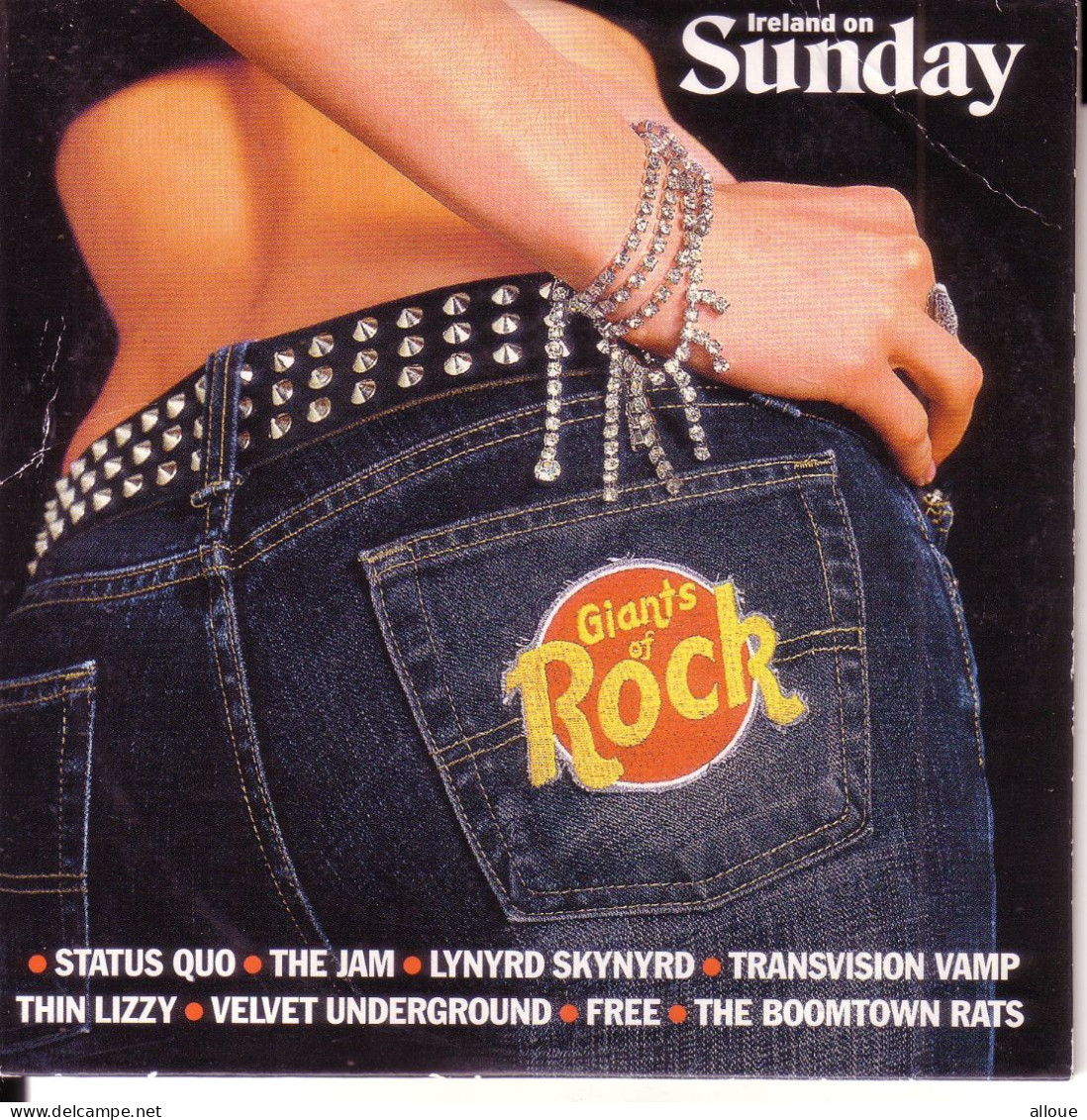 GIANTS OF ROCK - CD IRELAND ON SUNDAY  - POCHETTE CARTON 15 TITRES FEAT : SATUS QUO, SMALL FACES, FREE AND MORE - Altri - Inglese