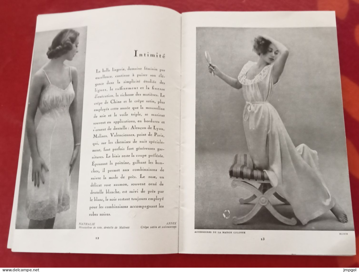 Cahier Du Jardin Des Modes N°43 Décembre 1950 Lingerie - Mode