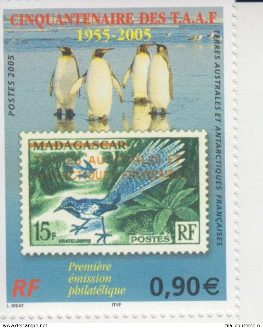 TAAF (Fr Antarctica) 2005 Pinguin/Birds/Vogel Stamps (Michel 582) MNH - Ungebraucht