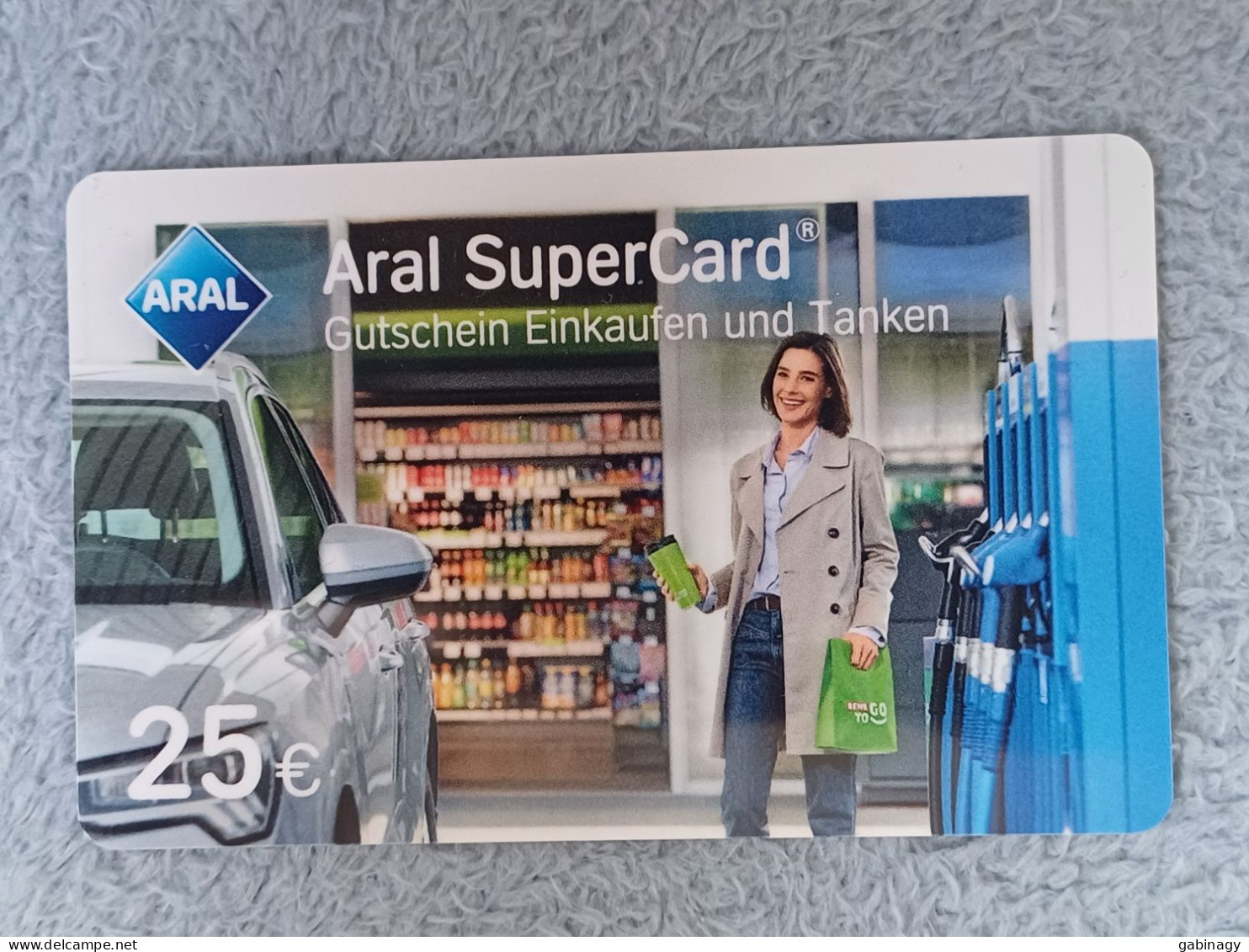 GIFT CARD - GERMANY - ARAL 102 - WOMAN - 25€ - Cartes Cadeaux