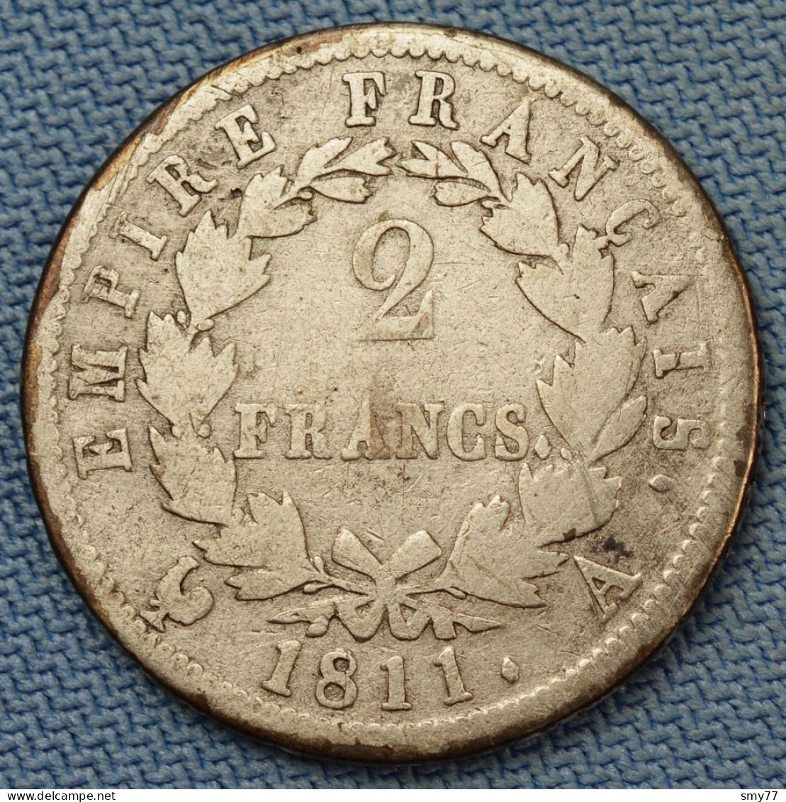 France • 2 Francs  1811 A • Napoléon Ier • Tête Laurée • [24-516] - 2 Francs