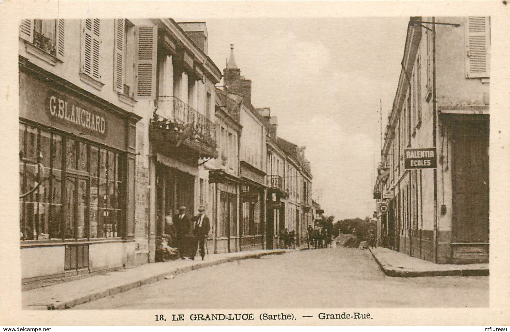72* LE GRAND LUCE  Grande Rue            RL26,1414 - Le Grand Luce