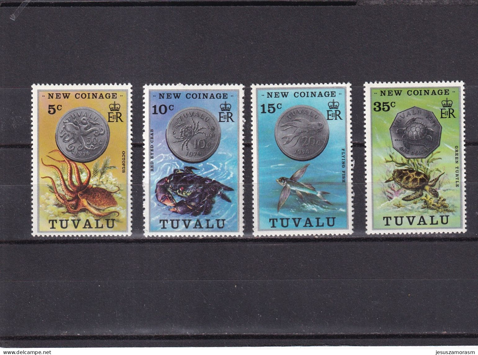 Tuvalu Nº 19 Al 22 - Tuvalu