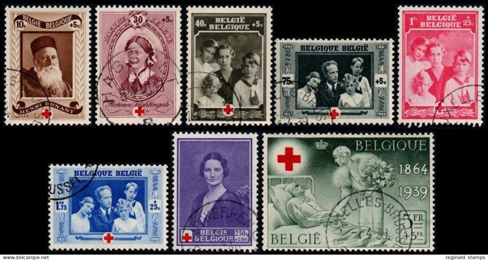 Belgium 1939 Red Cross, Used (Ref: 1061) - Usati