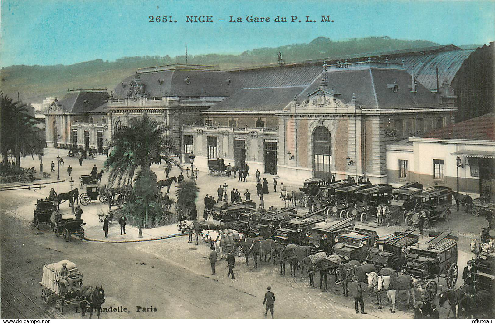 06* NICE La Gare          RL36.0517 - Schienenverkehr - Bahnhof