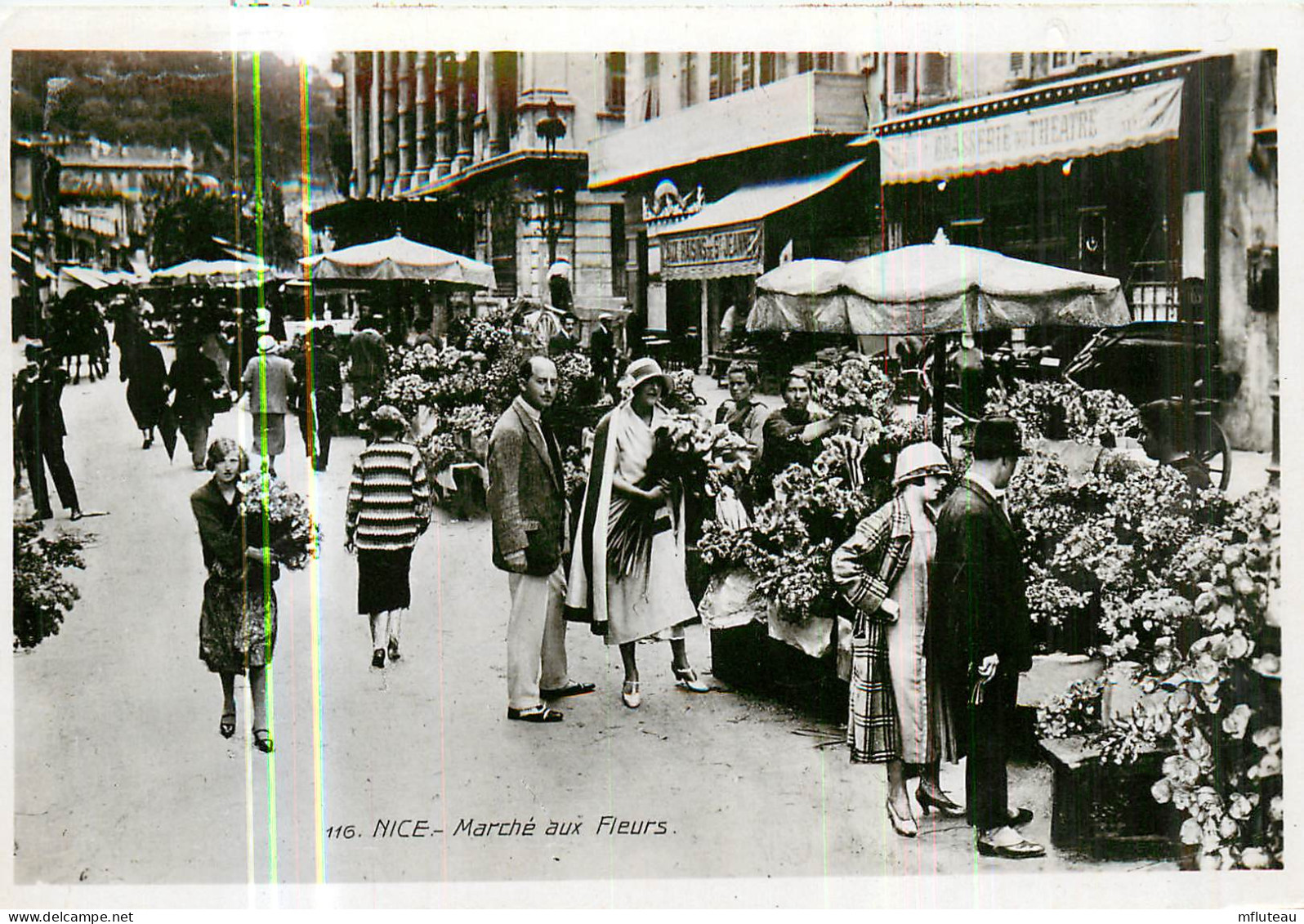 06* NICE  Le Marche Aux Fleurs           RL36.0525 - Markets, Festivals