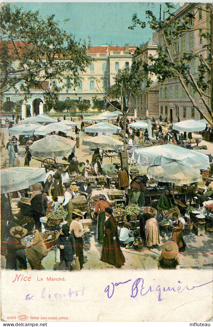 06* NICE    Le Marche      RL36.0553 - Marchés, Fêtes