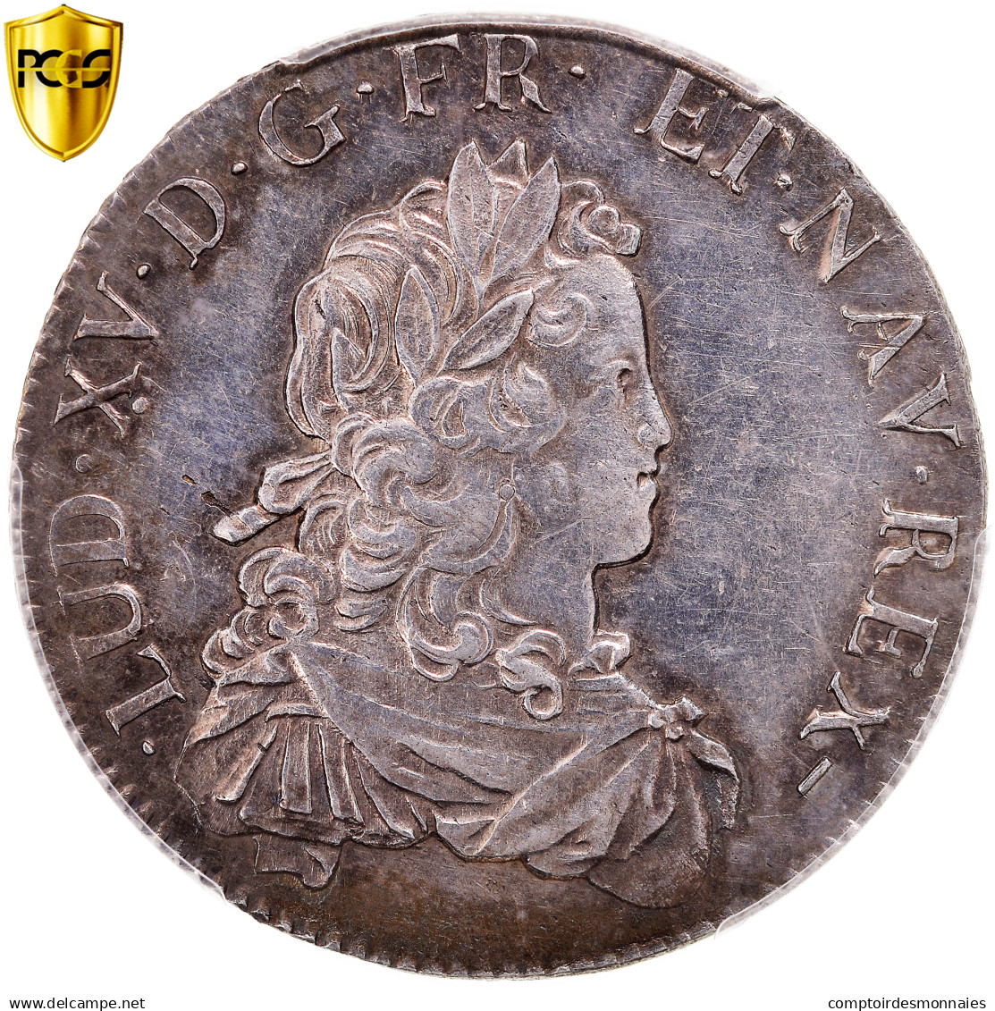 Monnaie, France, Louis XV, Écu De France, 1723, Lille, PCGS, AU55, SUP, Argent - 1715-1774 Louis  XV The Well-Beloved