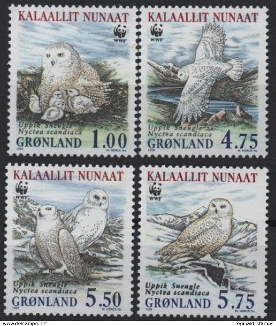 Greenland 1999 Snow Owls, MNH ** Mi BrSB-12 (Ref: 1066) - Nuevos