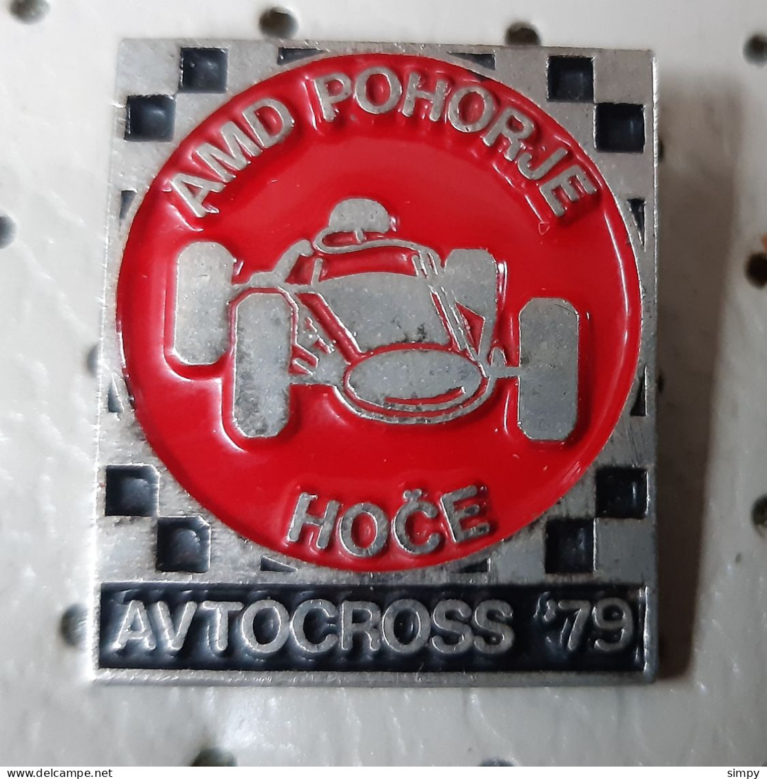 Auto Moto Club AMD Pohorje 1979 Avto Cross Car Slovenia Pin - Rallye