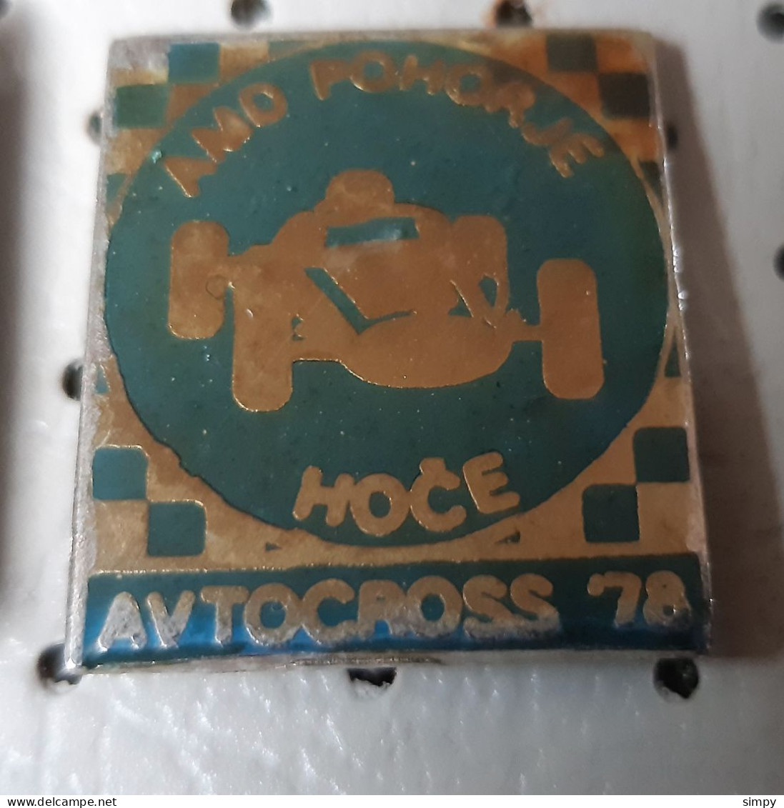 Auto Moto Club AMD Pohorje 1978 Avto Cross Car Slovenia Pin - Rallye