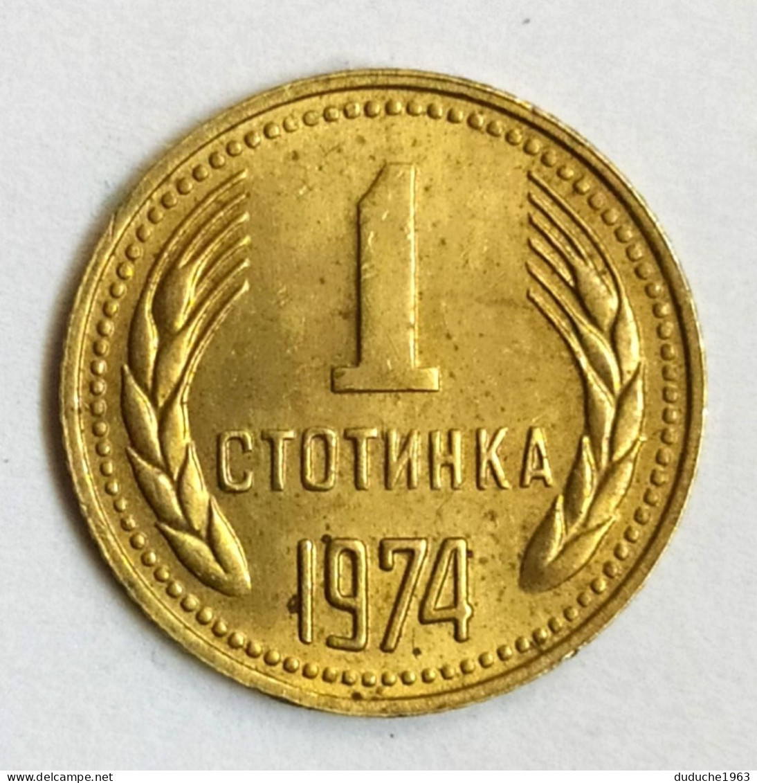 Bulgarie - 1 Stotinka 1974 - Bulgarien