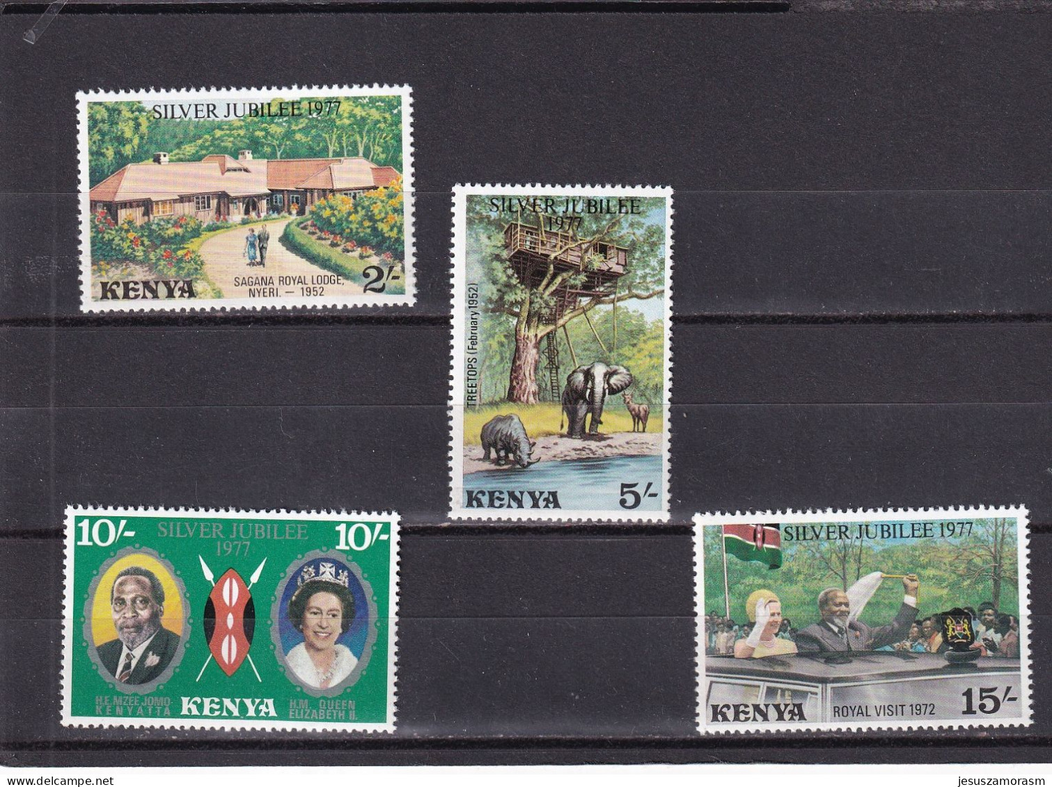 Kenia Nº 82 Al 85 - Kenia (1963-...)