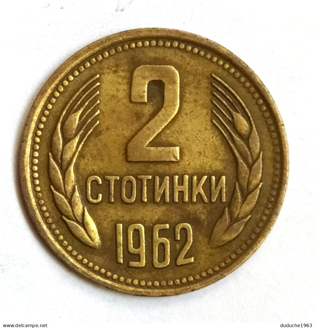 Bulgarie - 2 Stotinki 1962 - Bulgarije