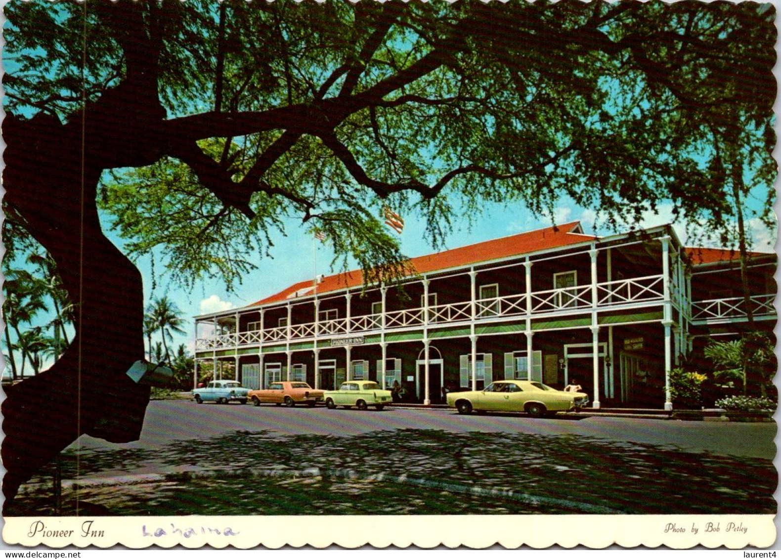 31-3-2024 (4 Y 31) USA - Hawaii Pioneed Inn (Hotel) In Lahaina - Hotels & Restaurants