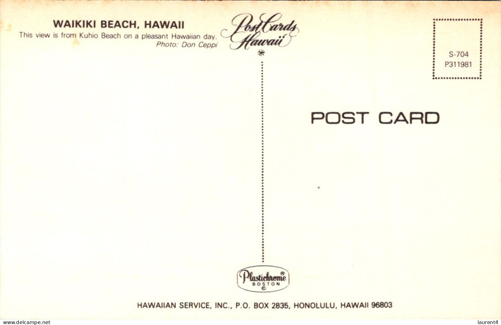 31-3-2024 (4 Y 31) USA - Hawaii - Waikiki Beach - Hawaï