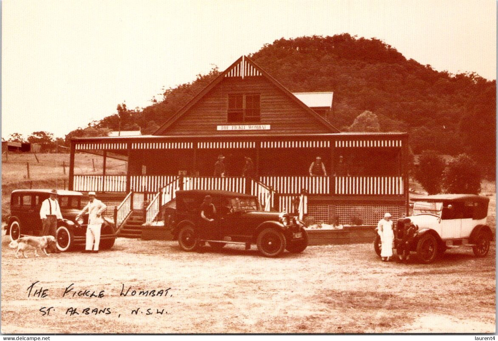 31-3-2024 (4 Y 31) Australia (reproduction) NSW - The Fickle Hotel (in Wombat) - Hotels & Restaurants