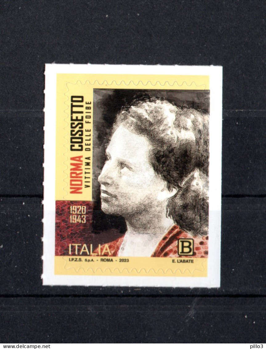 ITALIA : NORMA  COSSETTO  Vittima Delle Foibe - 1 Val. MNH**   Del  10.10.2023 - 2021-...: Mint/hinged