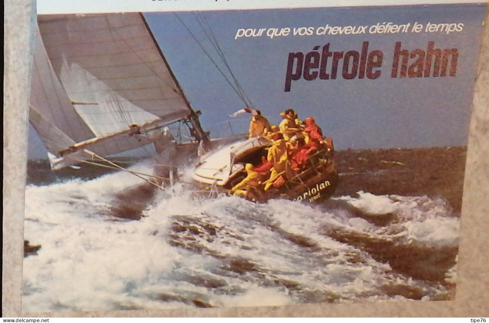 Petit Calendrier De Poche 1978 Pétrole Hahn Lotions Et Shampooings - Vateau Voilier - Tamaño Pequeño : 1971-80
