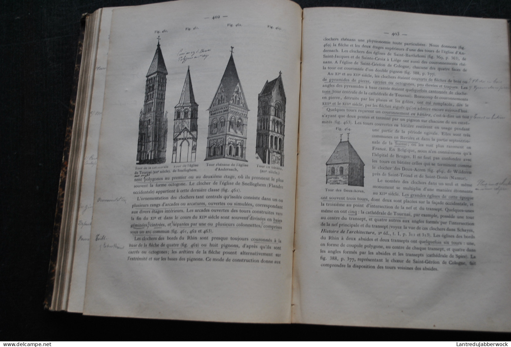 Chanoine REUSENS Eléments d'archéologie chrétienne T1 SEUL 1885 Ouvrage d'Alfred Cauchie Professeur Louvain UCL RARE