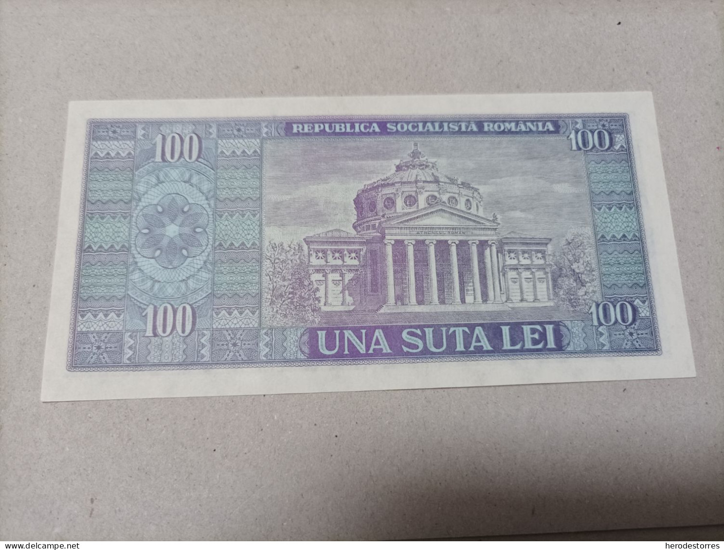 Billete Rumania, 100 Lei, Año 1966, UNC - Romania