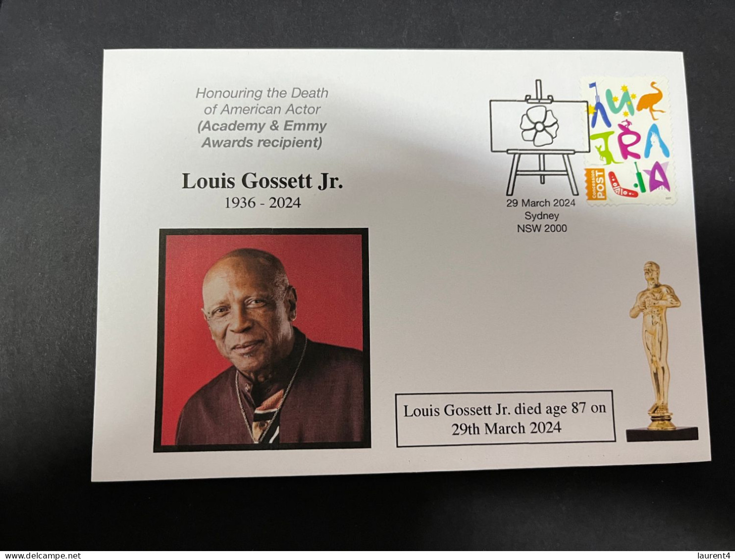 3`-2-2024 (4 Y 33) Death Of US Actor Louis Gossett Jr (Academy & Emmy Awards Recipient) - Acteurs