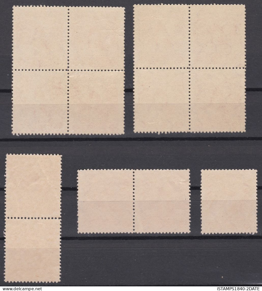 001200/ Japan 1937 Revenue MNH Blocks + Pairs - Verzamelingen & Reeksen