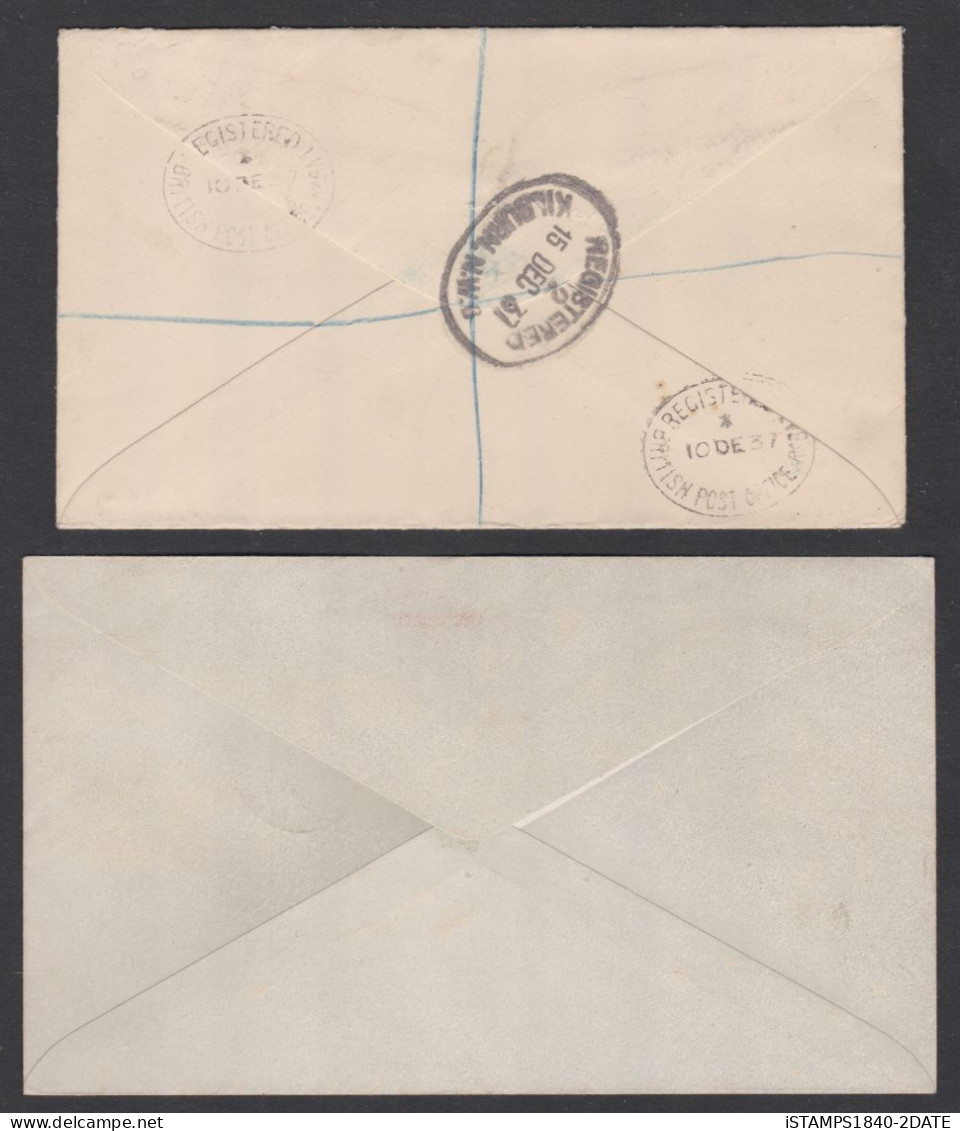 001199/ GB Offices Abroad 2 Nice Covers + Mint + Used Selection - Postämter In Marokko/Tanger (...-1958)