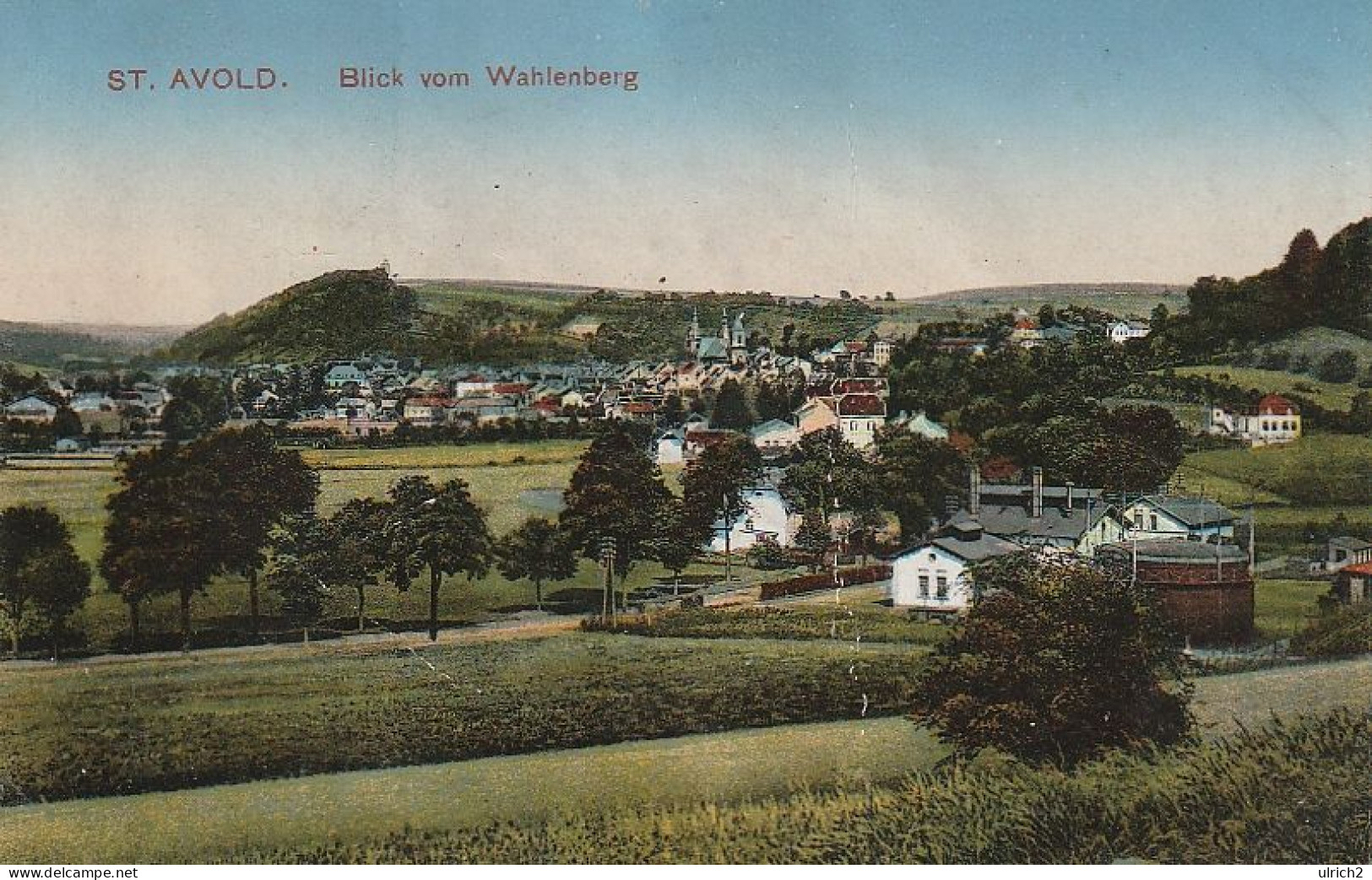AK St. Avold - Blick Vom Wahlenberg - Lothringen - Ca. 1915  (68467) - Lothringen
