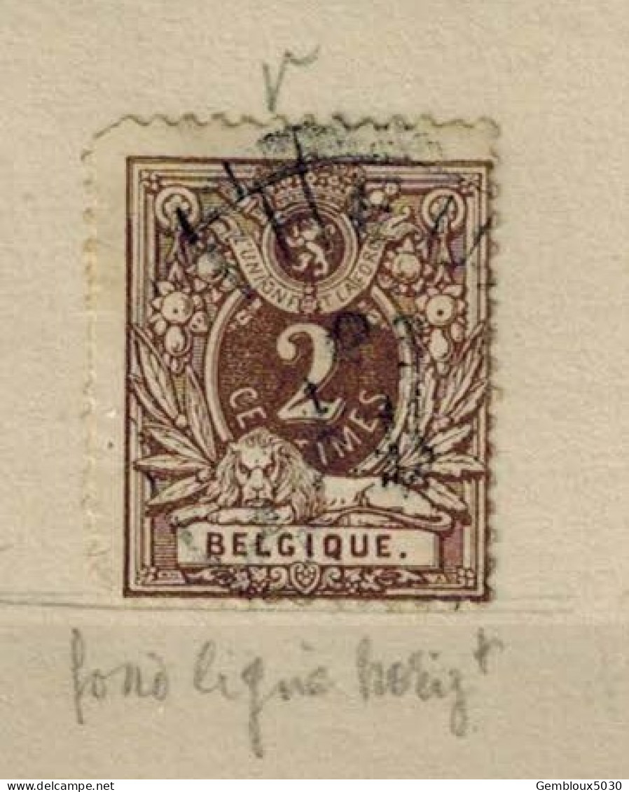 (Réf B47) N° 44 ° Varièté - 1869-1888 Lion Couché