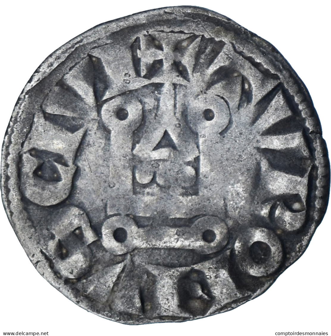 France, Louis VIII-IX, Denier Tournois, 1223-1244, Billon, TTB, Duplessy:188 - 1223-1226 Ludwig VIII. Der Löwe