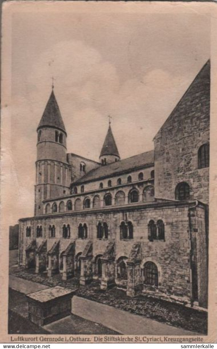 59356 - Gernrode - Stiftskirche, Kreuzgangseite - 1942 - Halberstadt