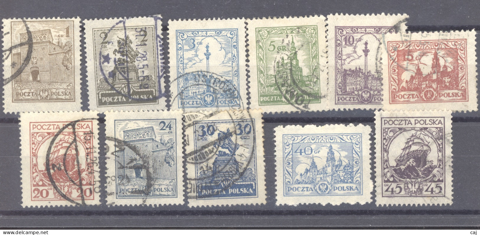 Pologne  :  Yv  310-20  (o) , * - Used Stamps