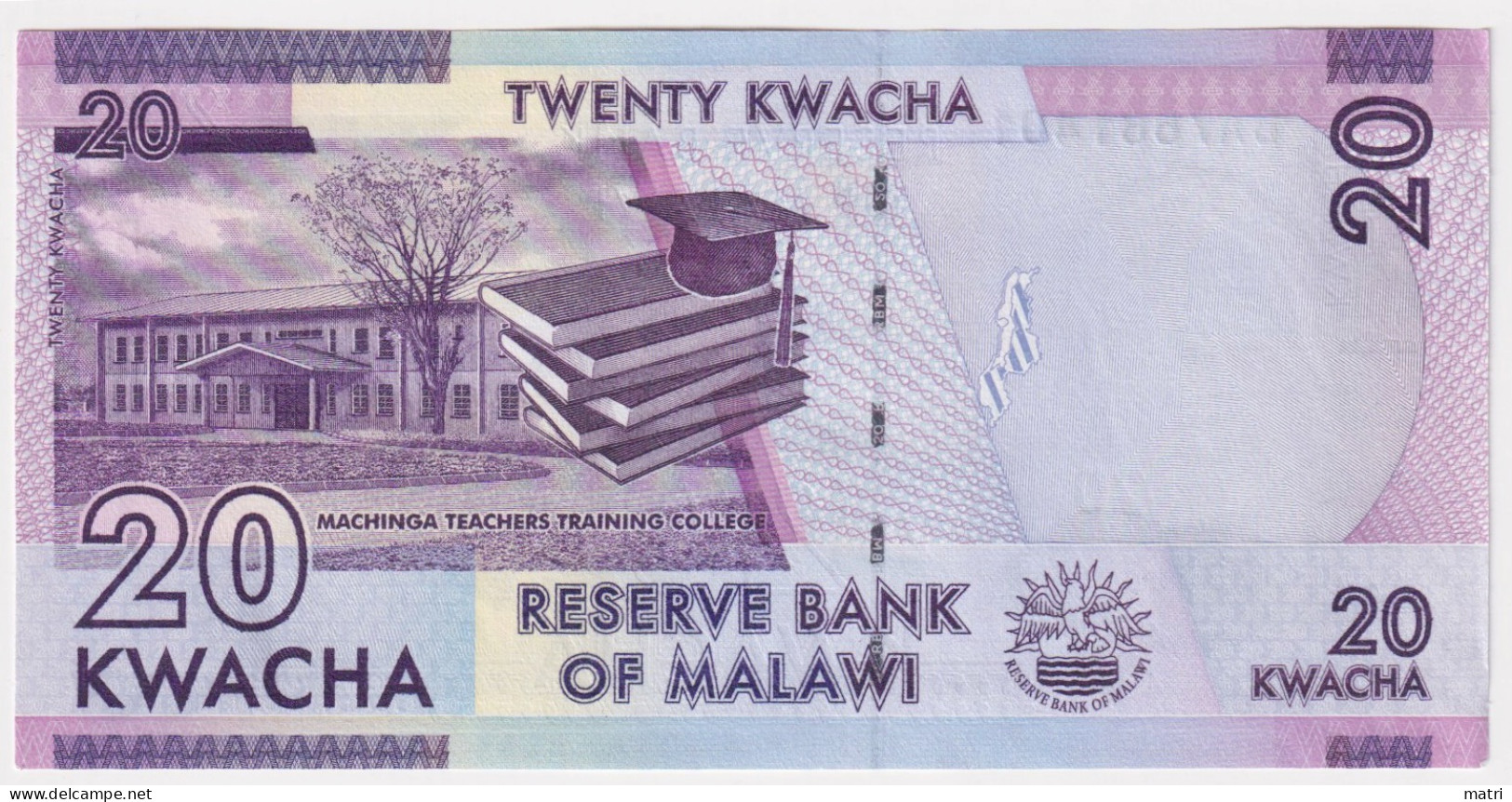 Malawi 20 Kwacha 2016 P-63c - Malawi