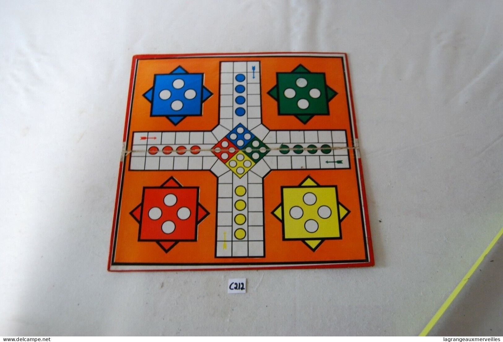 C212 Support De Jeu En Carton - 2 Jeux - Jouet Ancien - Brain Teasers, Brain Games