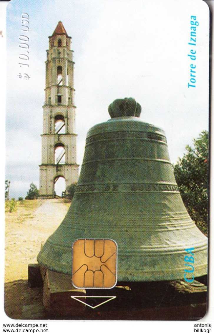 CUBA - Torre De Iznaga, Tirage 40000, Used - Kuba