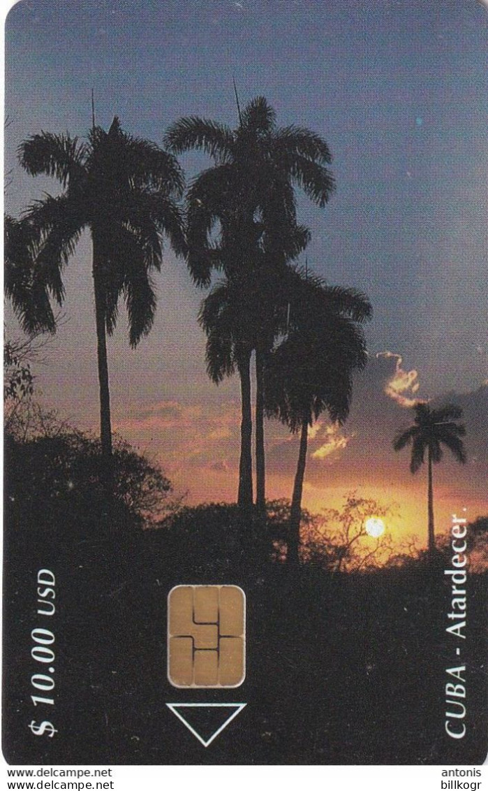 CUBA - Atardecer, Tirage 30000, 06/01, Used - Cuba