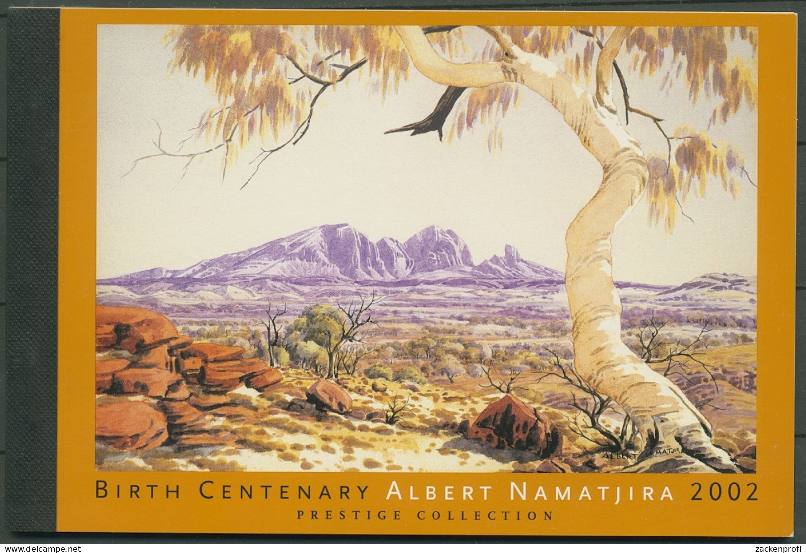 Australien 2002 Gemälde Von Albert Namatjira MH 151 Gestempelt (C29602) - Markenheftchen