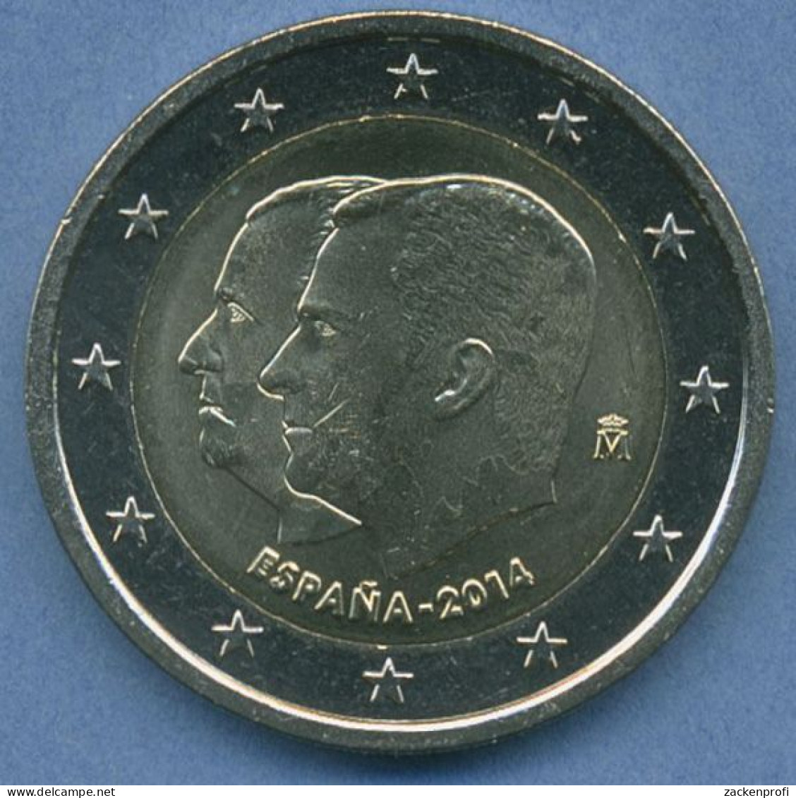 Spanien 2 Euro 2014 Proklamation Von König Felipe VI., Vz/st (m4966) - Espagne