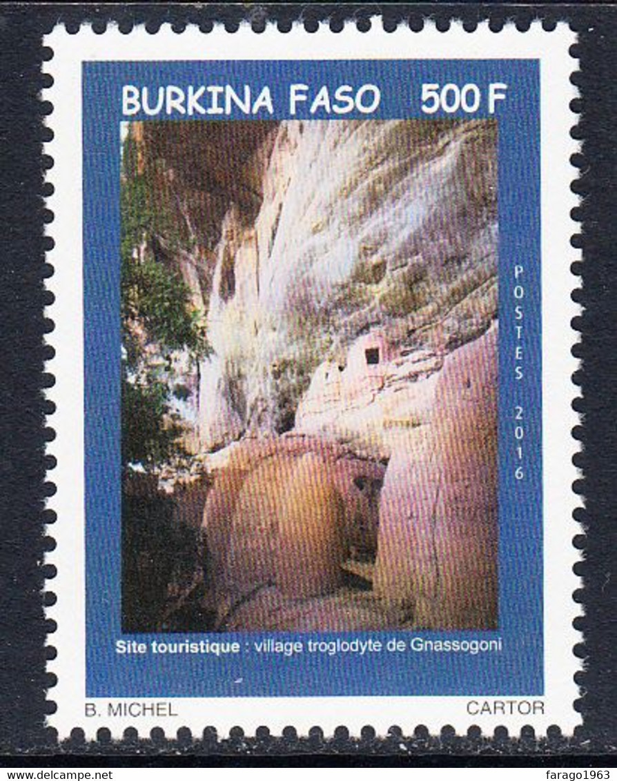 2016 Burkina Faso Tourism Village Complete Set Of 1 MNH - Burkina Faso (1984-...)